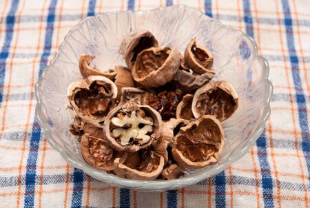 walnuts in a saucer