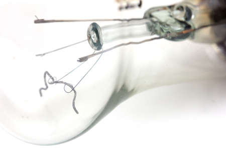 electric lamp. macro