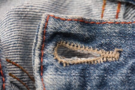 jeans as a background. macroの写真素材