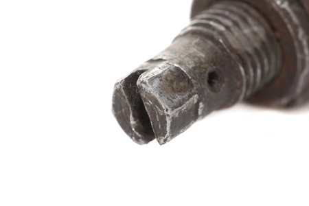 old bolt. macro