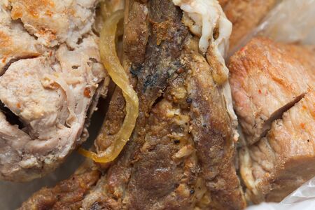 grilled meatの写真素材