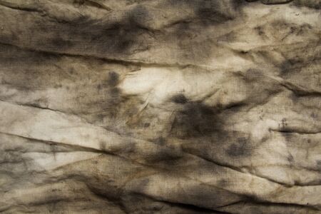 dirty rag like an abstract backgroundの写真素材