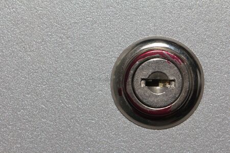 lock on the cabinetの写真素材