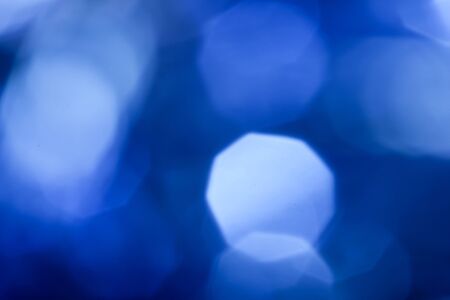 abstract background. beautiful blue bokehの写真素材