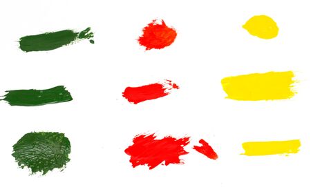 Paint dabs.の写真素材