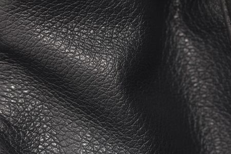 black leather as a backgroundの写真素材
