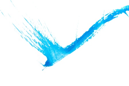 abstract background blue painted with gouache