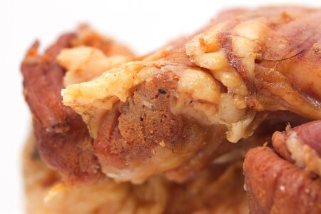 smoked meat as a background. macroの写真素材