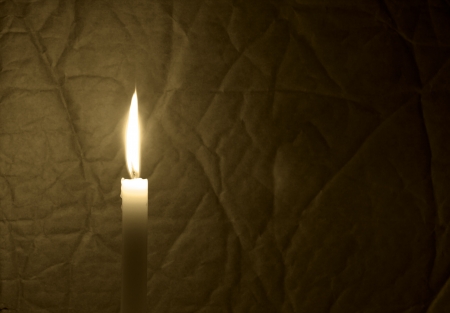 candle lit at nightの写真素材