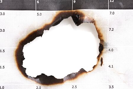 background of burnt paperの写真素材