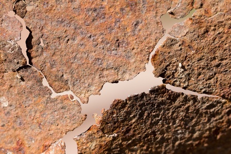 abstract background of rusty metalの写真素材