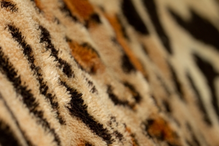 background from a fabric tiger skinの写真素材