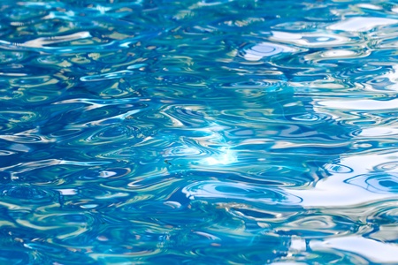 Abstract background of water in the poolの写真素材