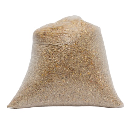 groats plastic bagの写真素材