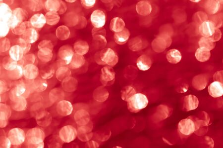 Abstract background of beautiful red bokeh