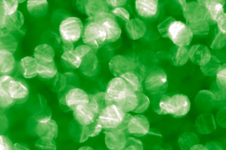 Abstract background of beautiful green bokeh