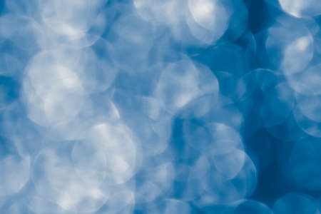 Abstract background of beautiful blue bokeh