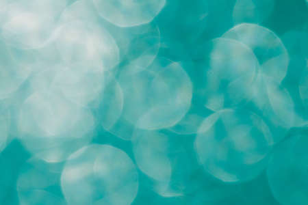 Abstract background of beautiful blue bokehの写真素材