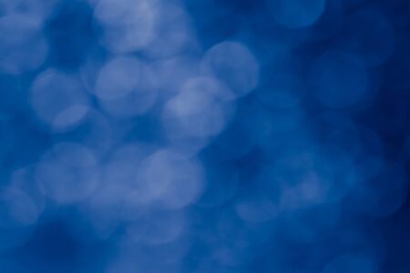 Abstract background of beautiful blue bokehの写真素材