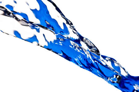 water isolated on white backgroundの写真素材