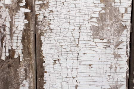 old wooden background with white paintの写真素材
