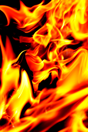flame of fire as the background