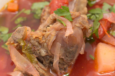 borscht soupの写真素材