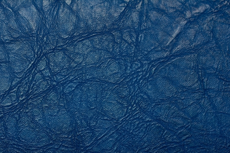 background of blue leatherの写真素材