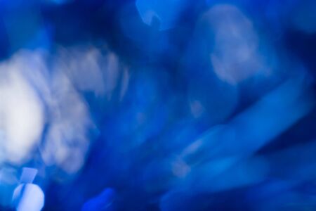 abstract background blue bokeh. textureの写真素材