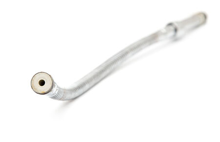 polymer braid hose on a white backgroundの写真素材