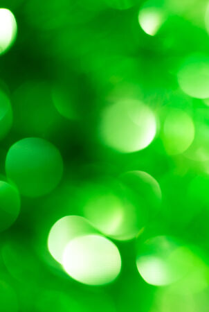 festive green bokeh as backgroundの写真素材