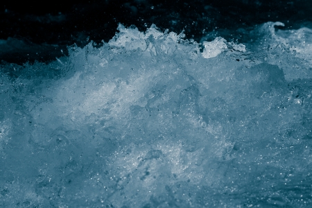 rough water as background