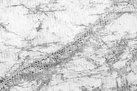 background of old dirty white clothの写真素材