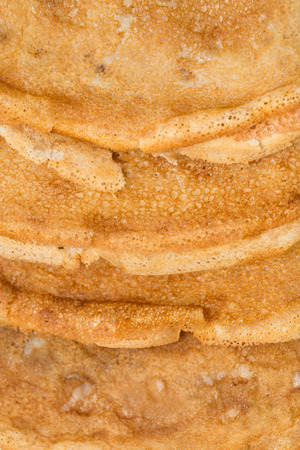 background of fried pancakeの写真素材