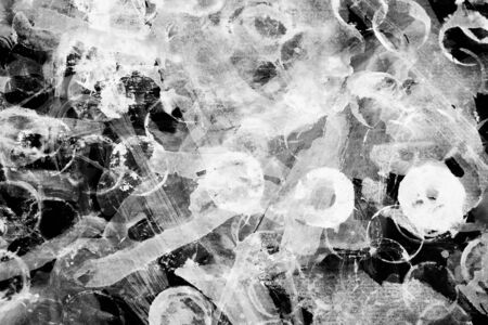 Black and white grunge backgroundの写真素材