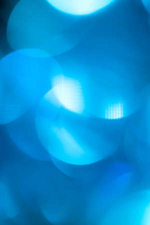 abstract background of beautiful blue bokeh festiveの写真素材