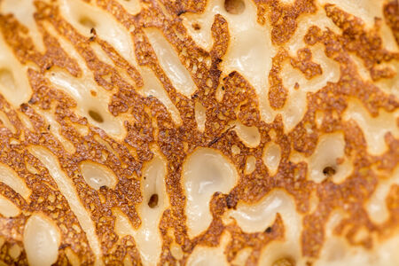 background of fried pancakeの写真素材