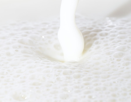 milk as backgroundの写真素材