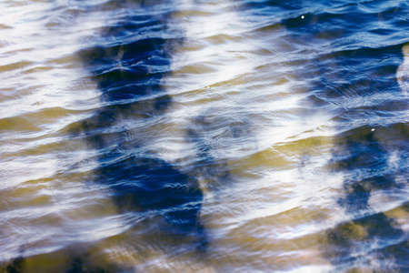 water with sky reflection