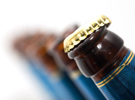 Opened bottle.