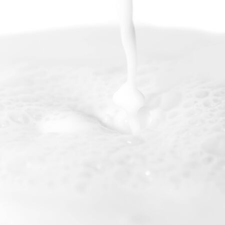 beautiful background of white milkの写真素材