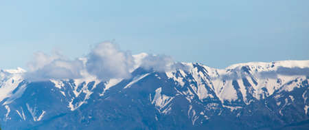 snowy peaks of the Tien Shan