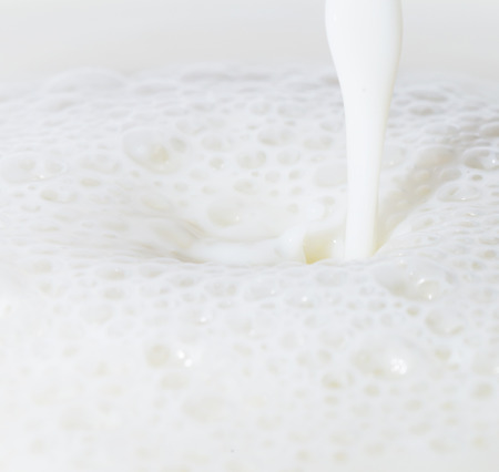 white milkの写真素材