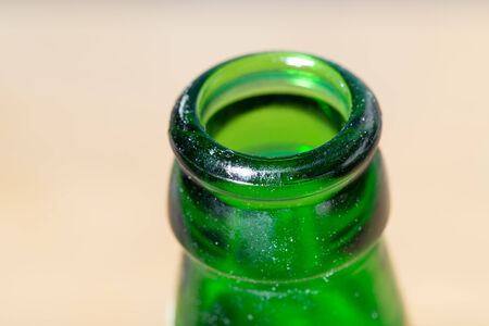 green bottle. macroの写真素材