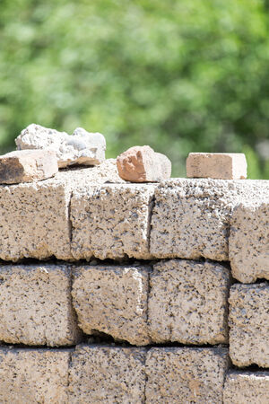 brick wallの写真素材