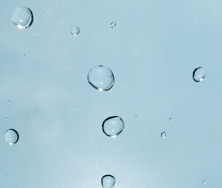 Background of water drops on glass