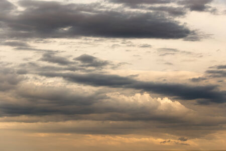 clouds in the sky as background