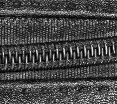 zipper lockの写真素材