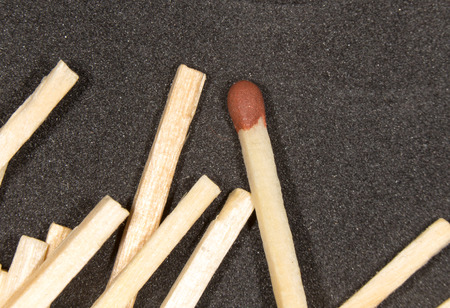 matches. close-up