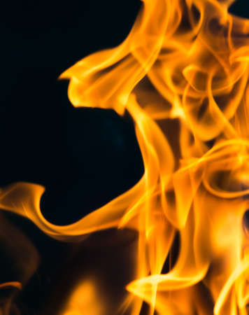 flame of fire as the backgroundの写真素材